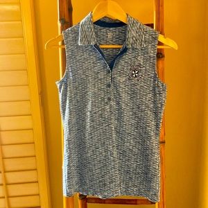 EP Sleeveless Maui Lani Dunes golf top.